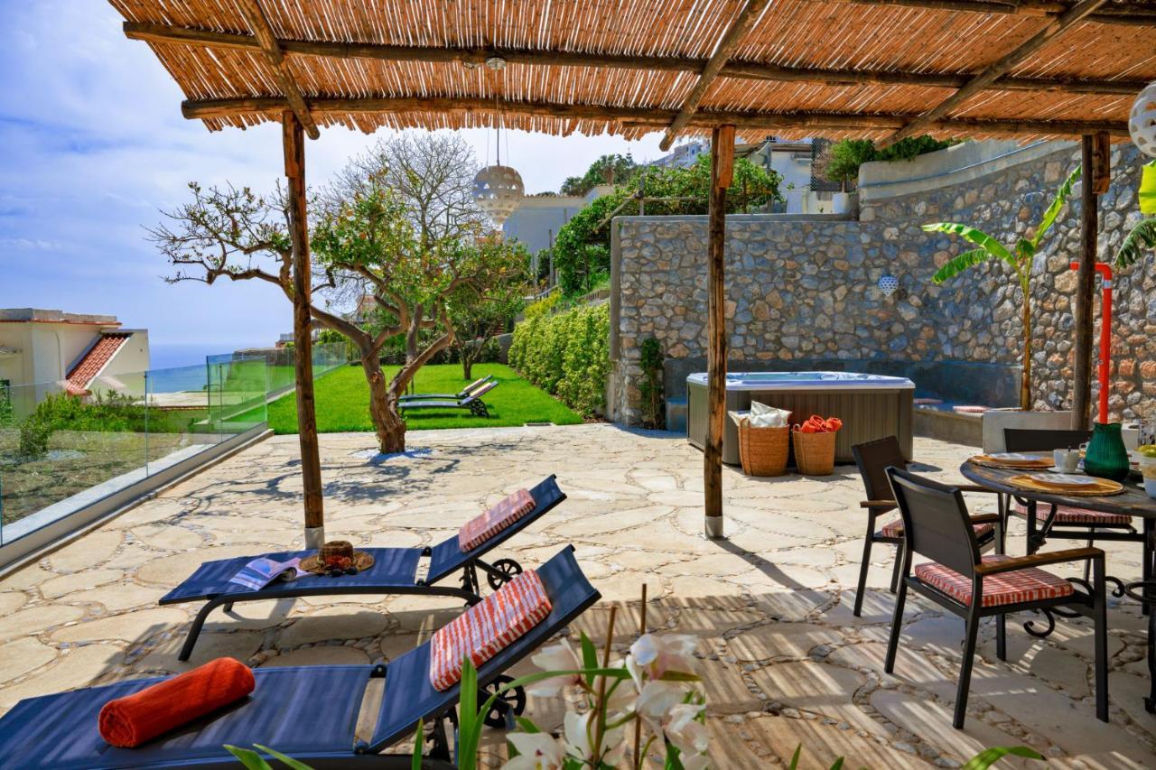 Villa Mimina - Exclusive Villa With Garden, Jacuzzi And Sea View برايانو المظهر الخارجي الصورة