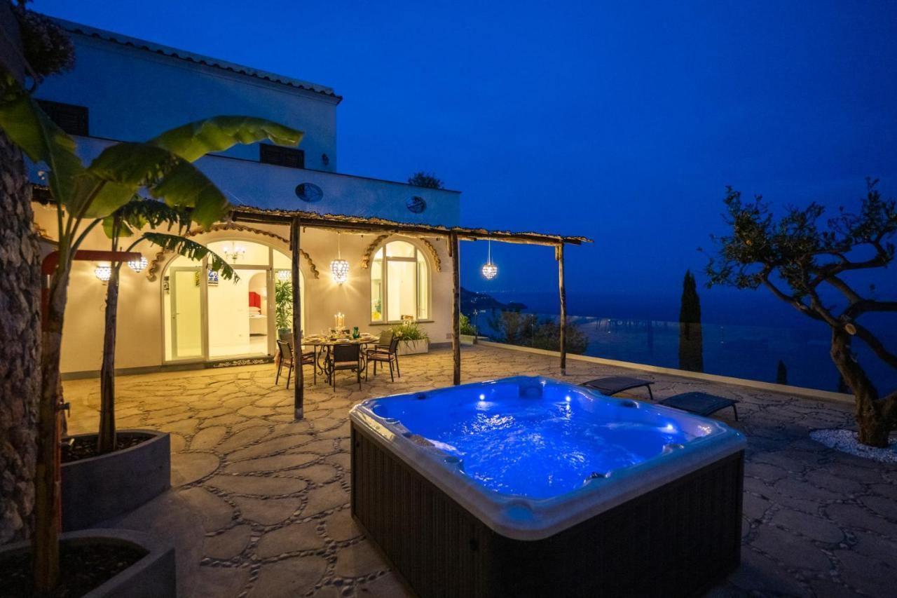 Villa Mimina - Exclusive Villa With Garden, Jacuzzi And Sea View برايانو المظهر الخارجي الصورة