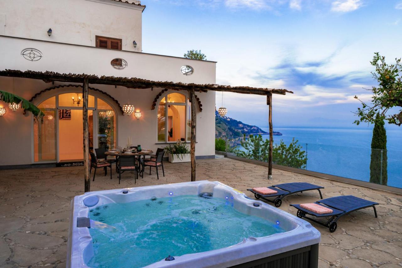 Villa Mimina - Exclusive Villa With Garden, Jacuzzi And Sea View برايانو المظهر الخارجي الصورة