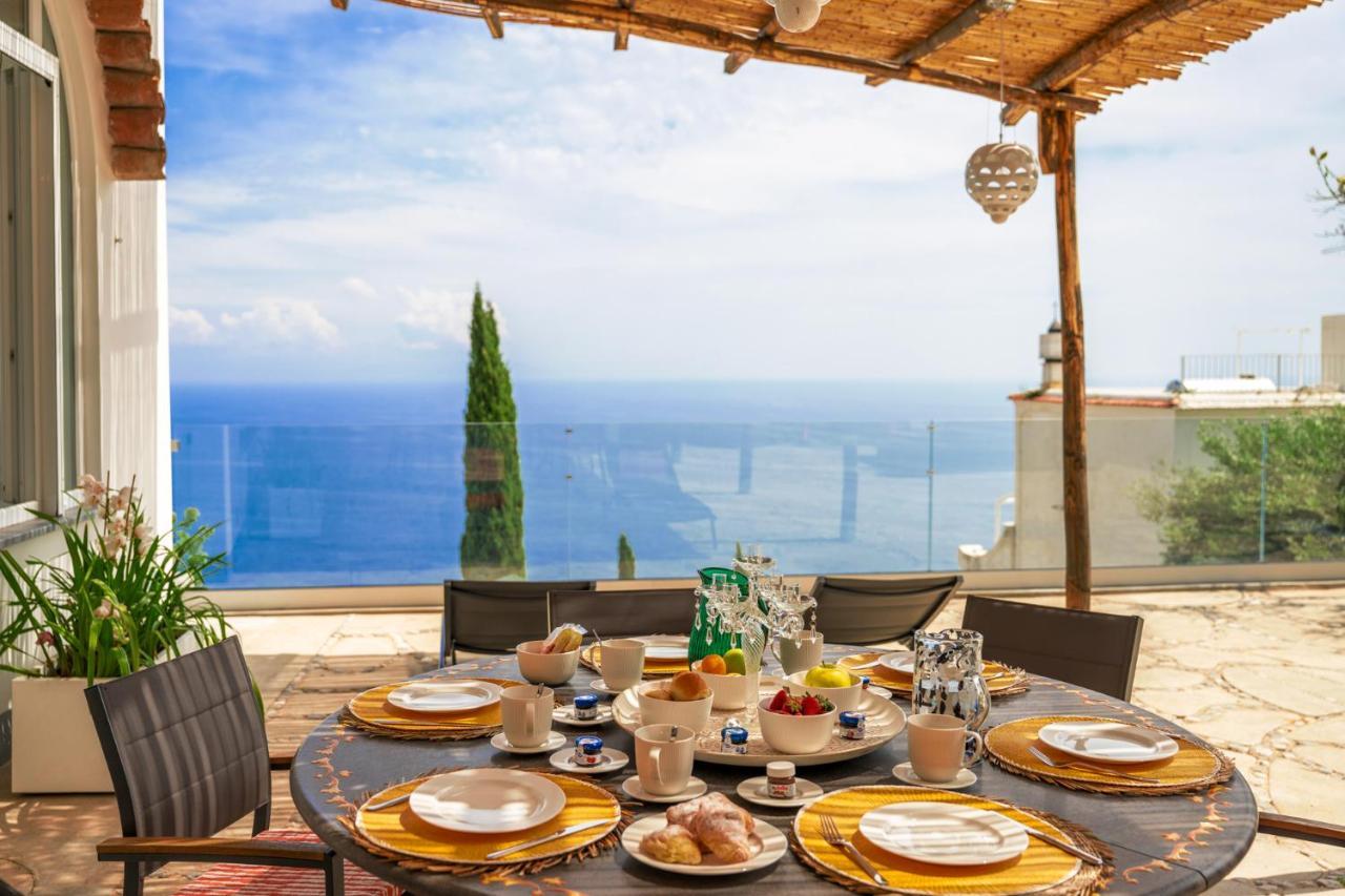 Villa Mimina - Exclusive Villa With Garden, Jacuzzi And Sea View برايانو المظهر الخارجي الصورة